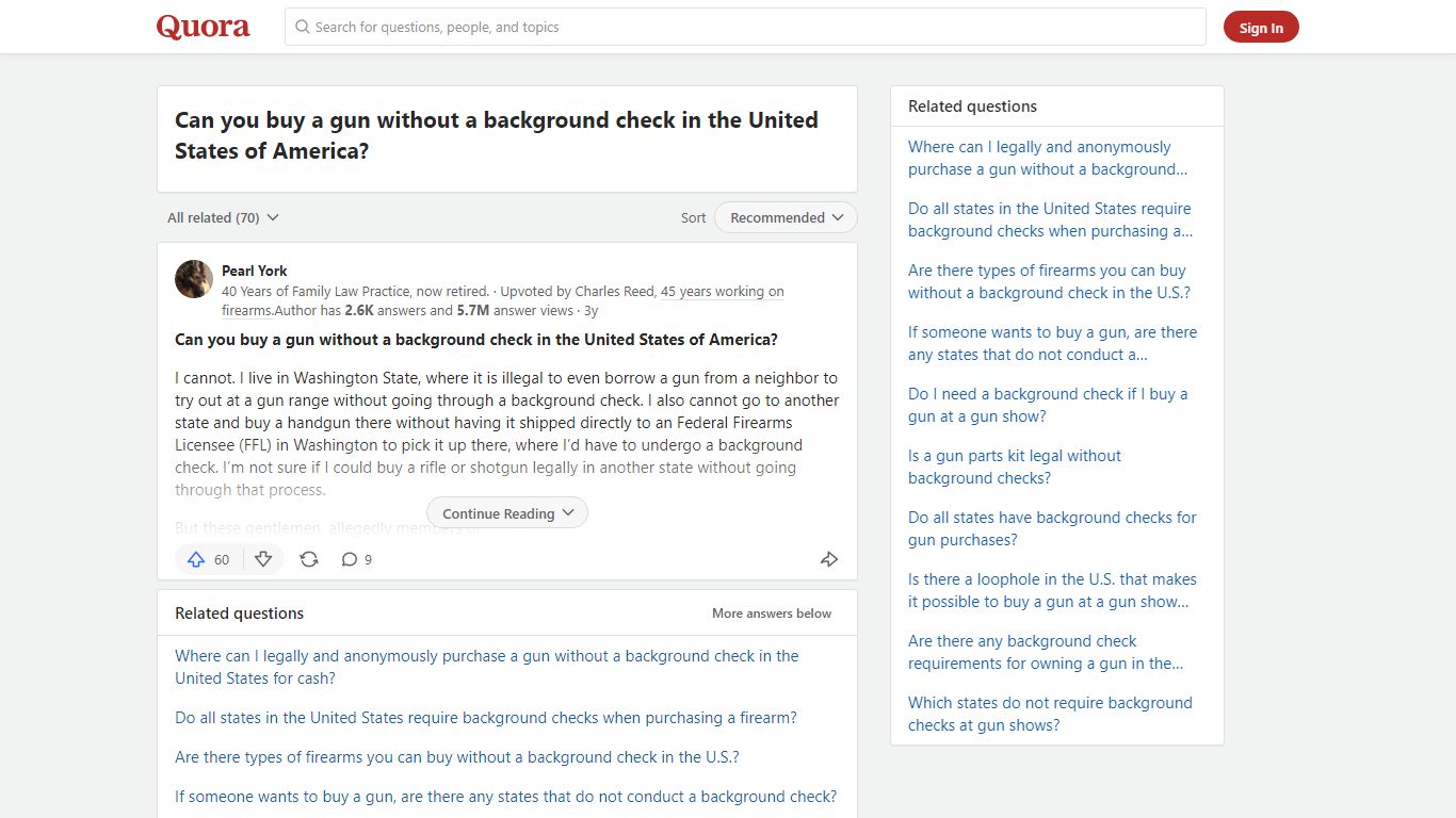 Can you buy a gun without a background check in the United ... - Quora